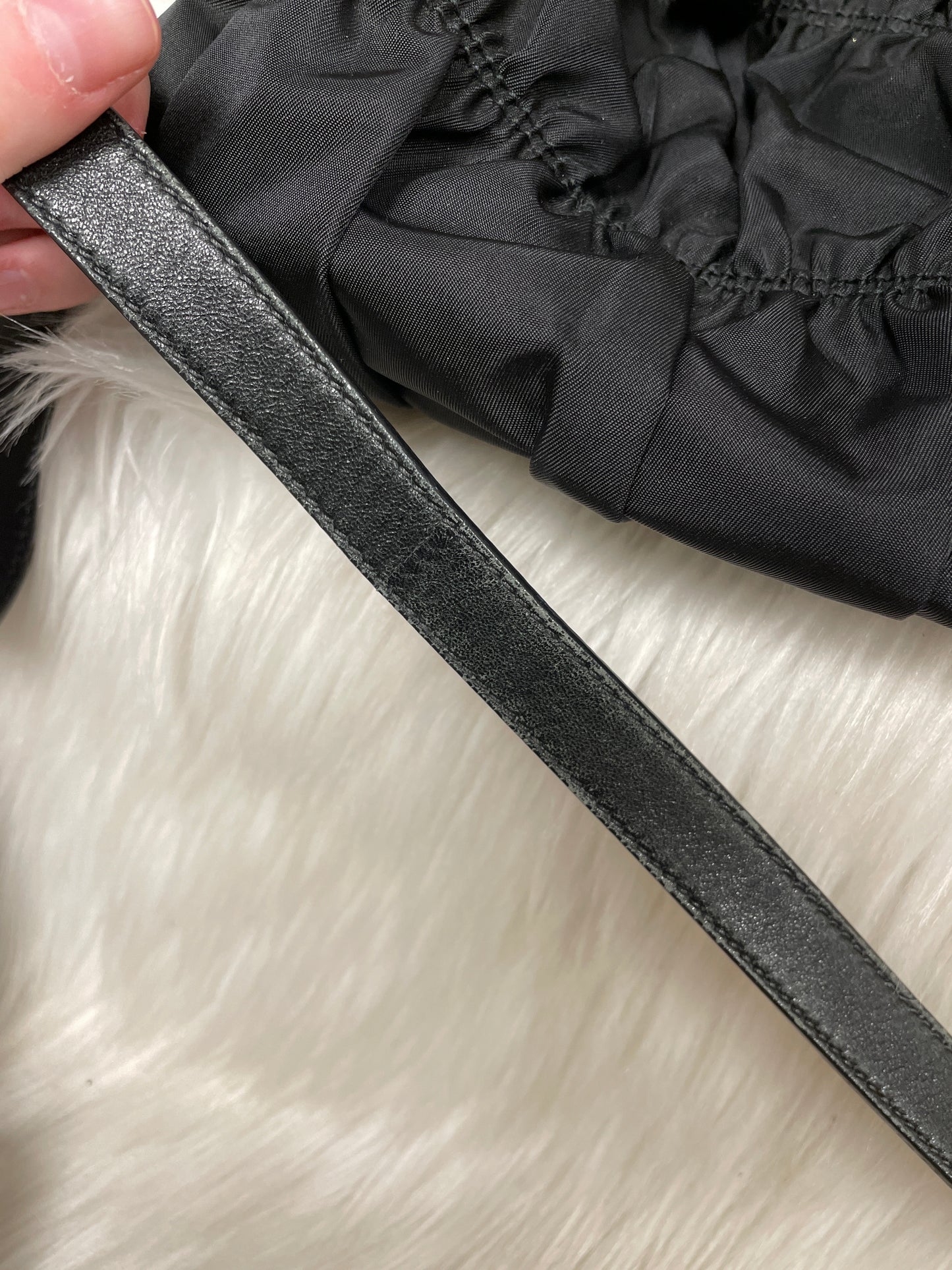 Crossbody Luxury Designer By Prada, Size: Medium