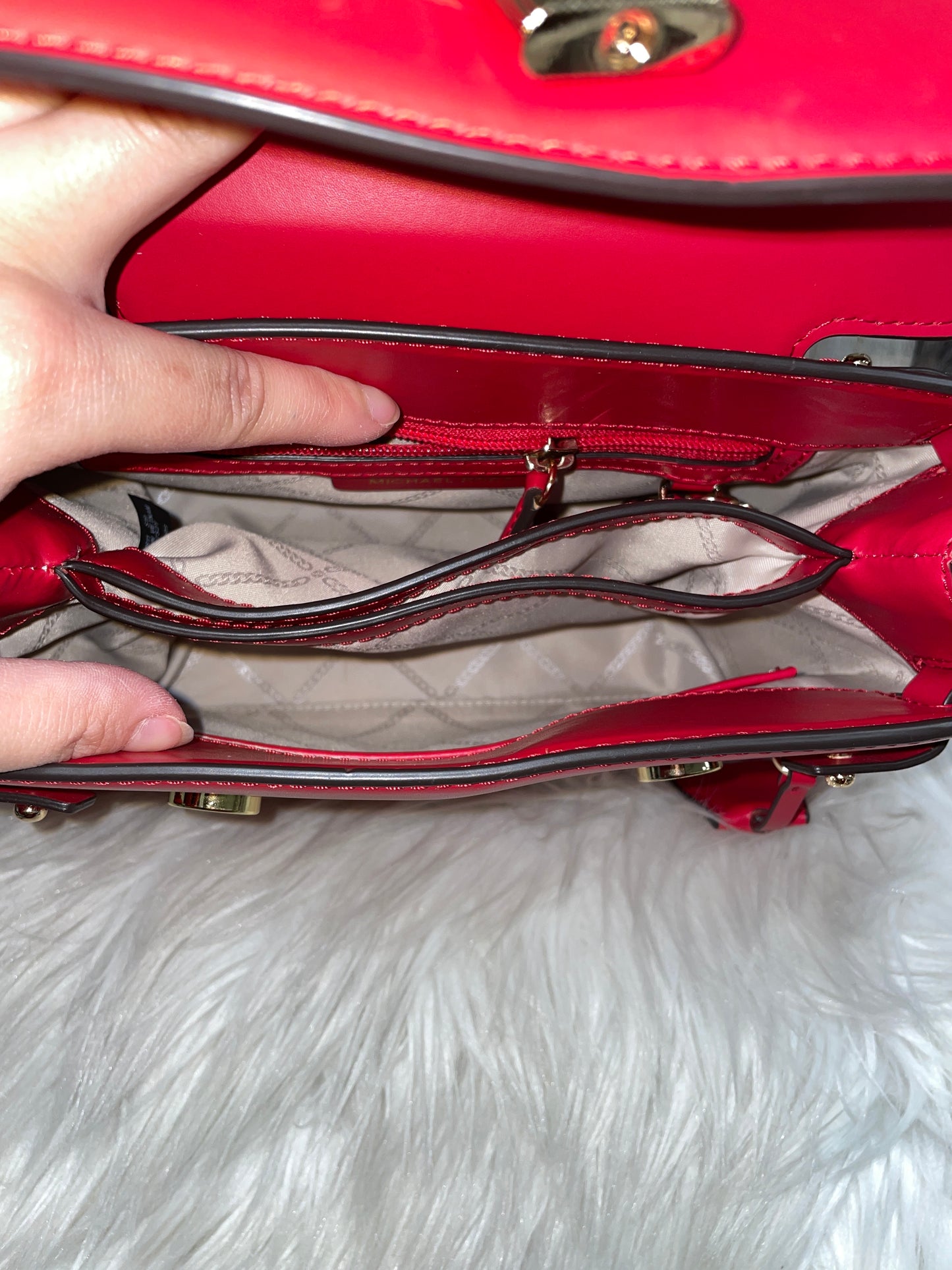 Handbag Designer By Michael Kors, Size: Medium