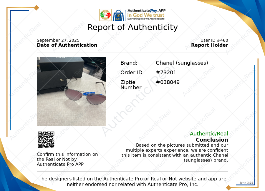 Sunglasses Designer By Chanel