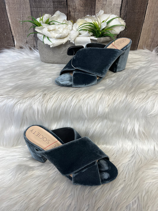 Sandals Heels Block By Sole Society  Size: 7.5