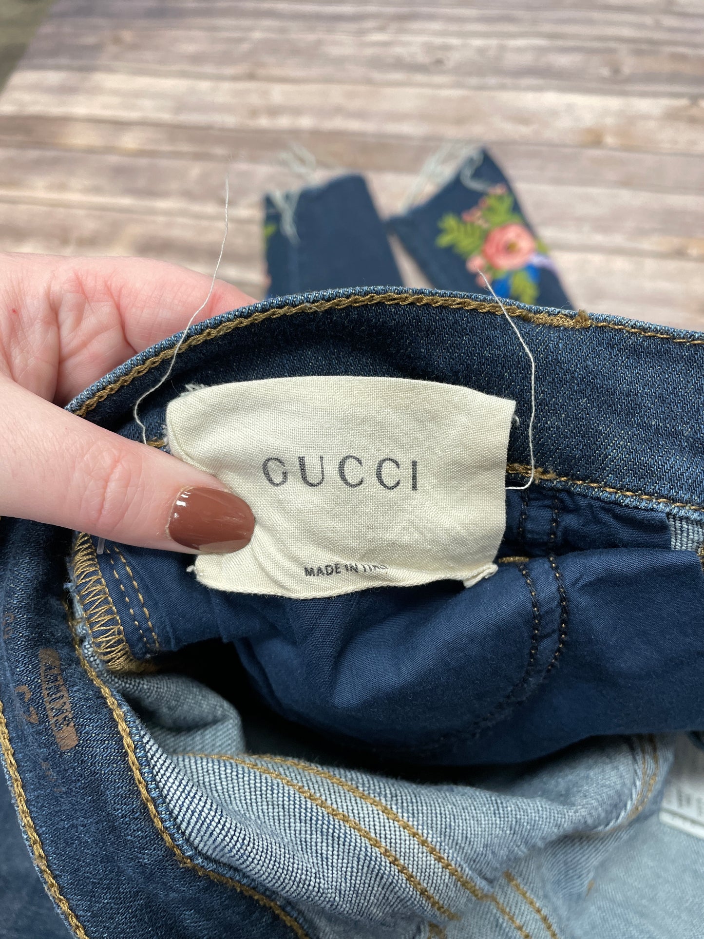 Jeans Designer By Gucci  Size: 0