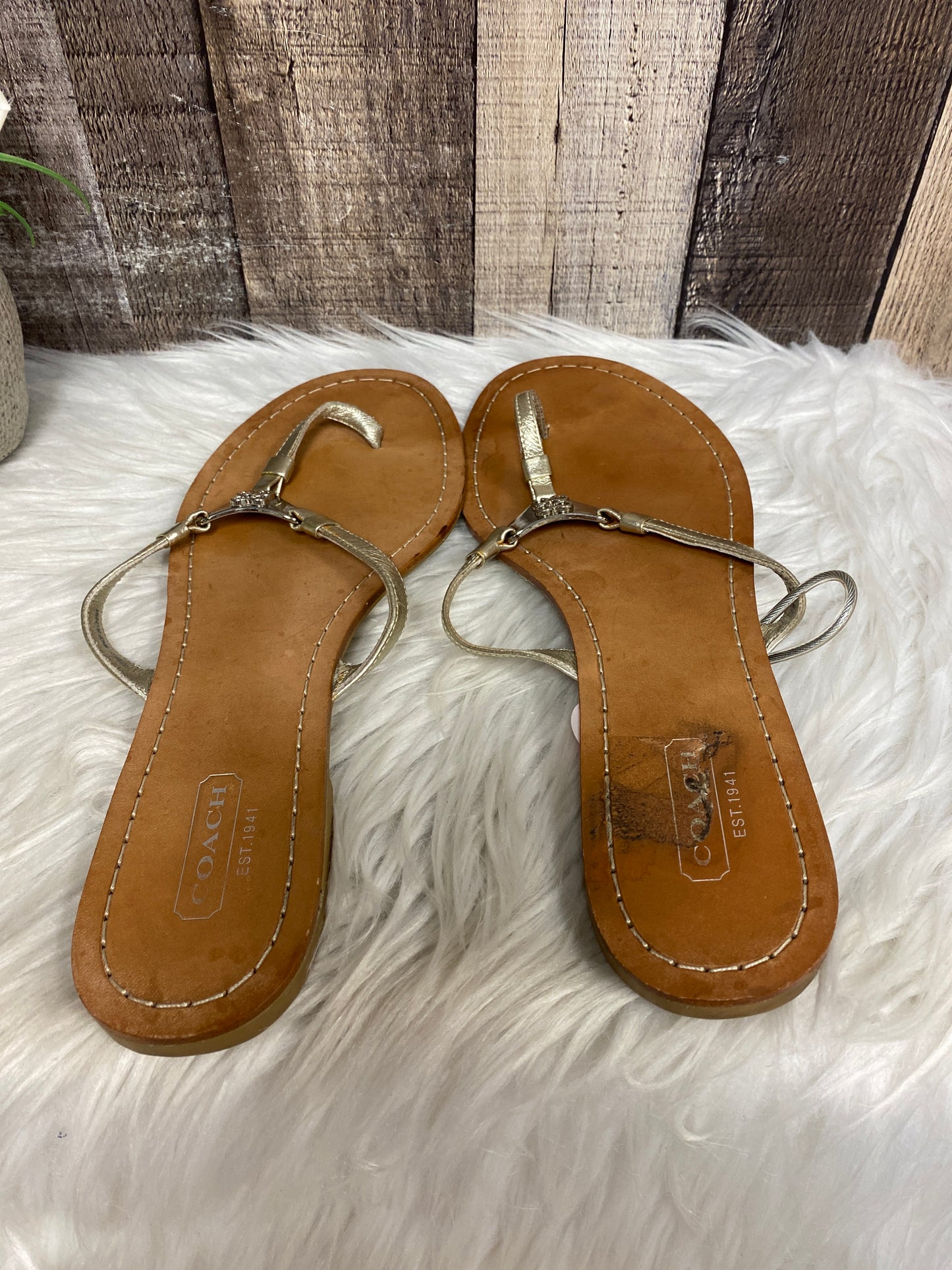 Sandals Designer By Coach O  Size: 8.5