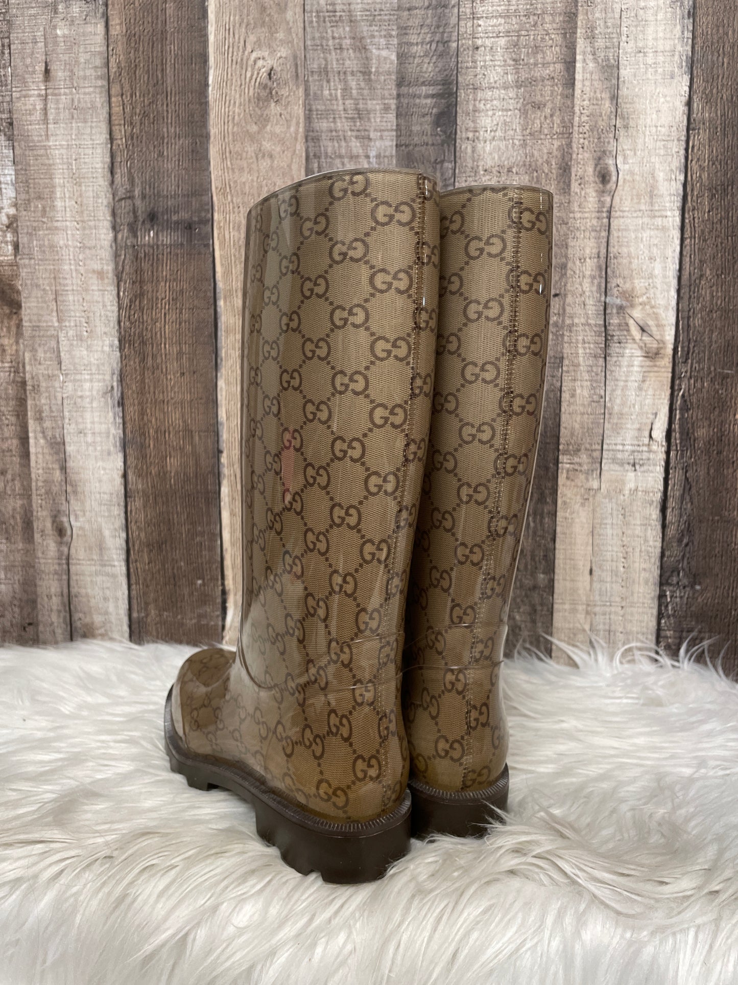 Boots Luxury Designer By Gucci  Size: 6