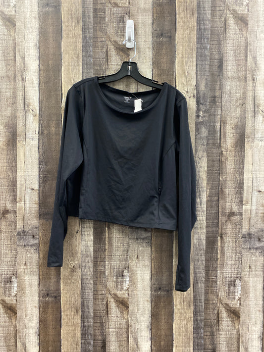 Athletic Top Long Sleeve Collar By Old Navy  Size: Xl