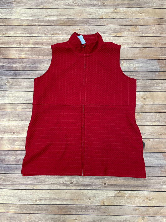 Vest Fleece By Jones New York  Size: 1x