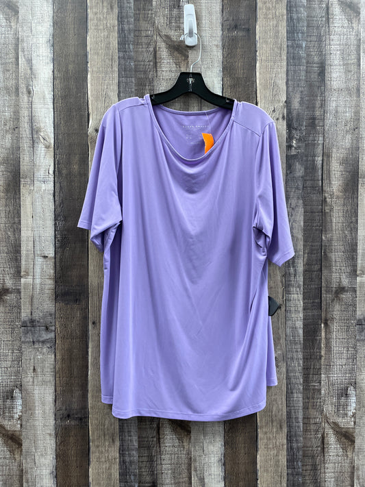 Athletic Top Short Sleeve By Susan Graver  Size: 1x