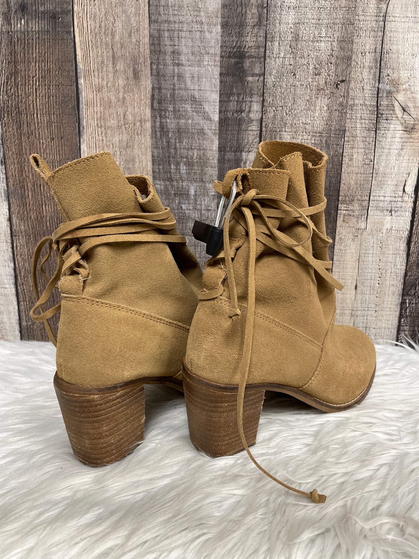 Boots Ankle Heels By Toms  Size: 8.5