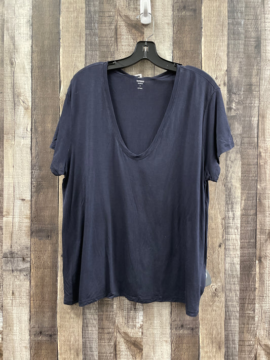 Top Short Sleeve Basic By Express  Size: Xl