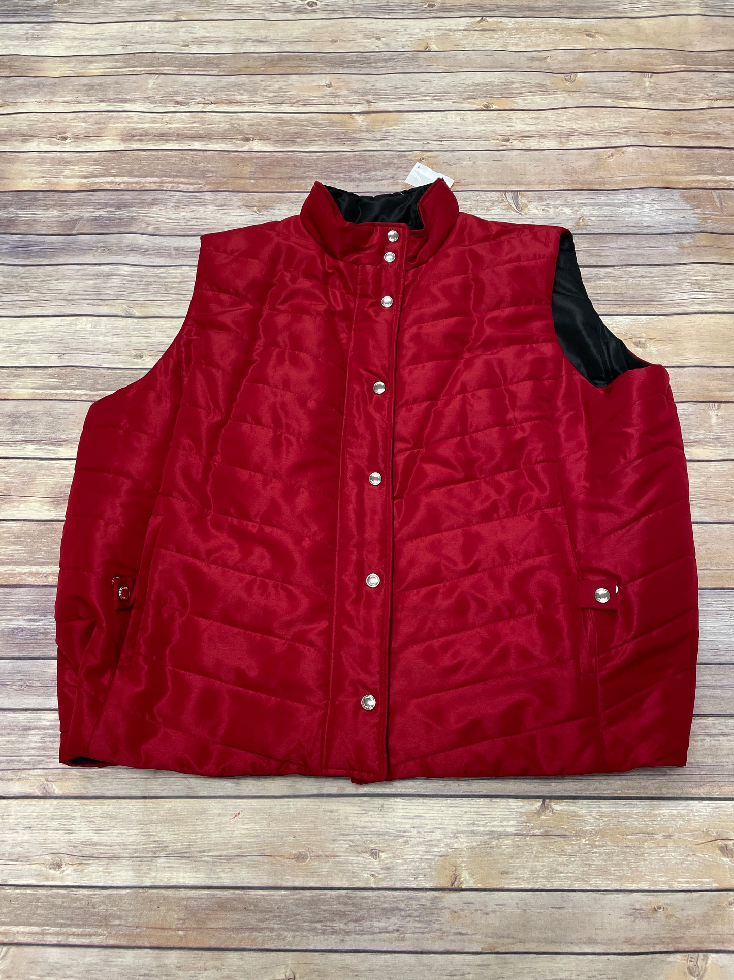 Vest Puffer & Quilted By Jones New York  Size: 3x