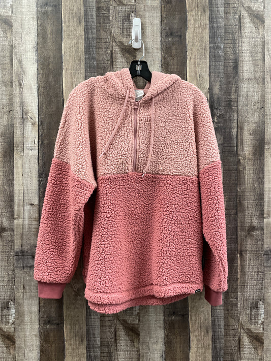 Top Long Sleeve Fleece Pullover By Pink  Size: S